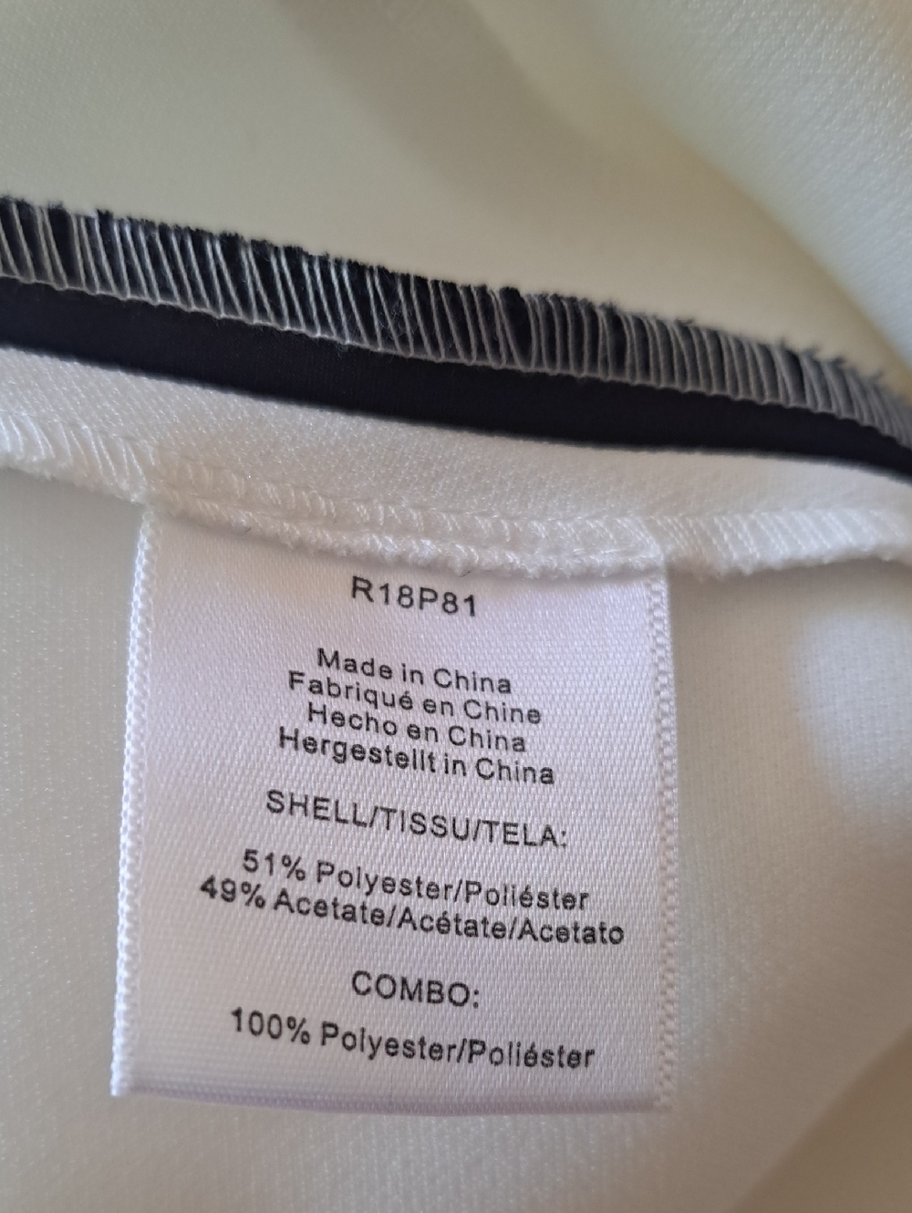 Rachel Zoe White Tuxedo Pants with Black Piping - Picture 11 of 14